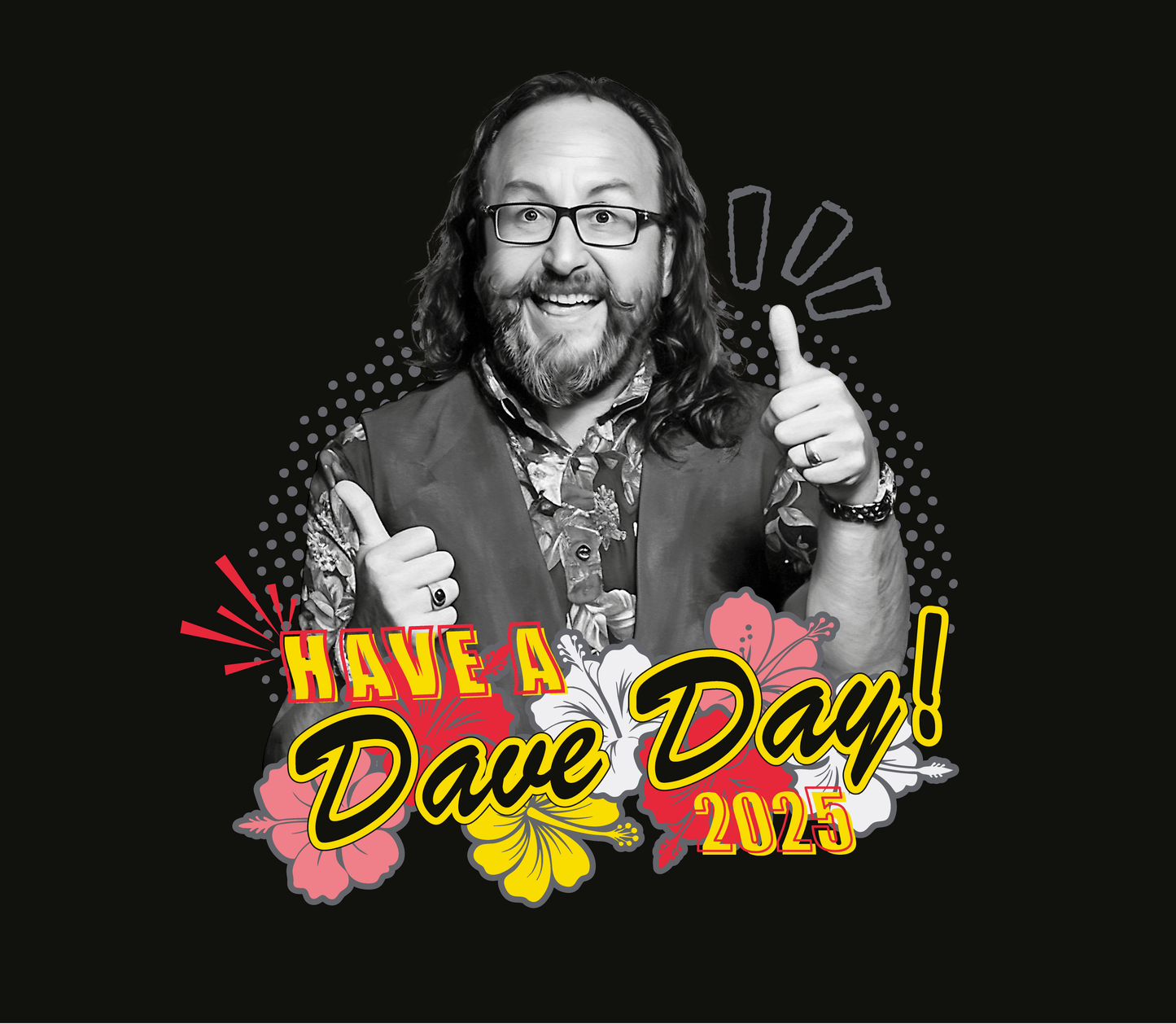 Colour Logo Have A Dave Day 2025! Sticker